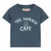Rooster Café T-Shirt Navy blue The Animals Observatory Fashion Teen, Baby, Children