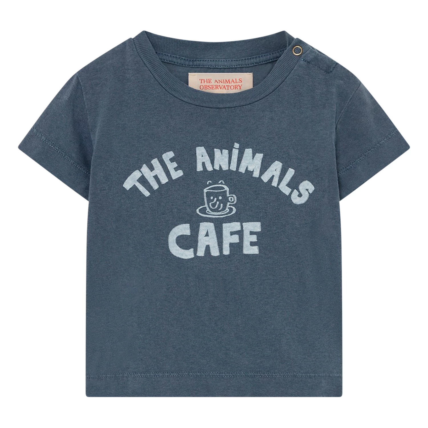 Rooster Café T-Shirt Navy blue The Animals Observatory Fashion Teen, Baby, Children 1 Rooster Café T-Shirt Navy blue The Animals Observatory Fashion Teen, Baby, Children