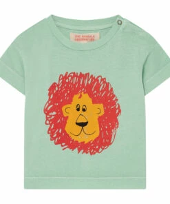 Rooster Lion T-shirt Green water The Animals Observatory Fashion Baby, Children