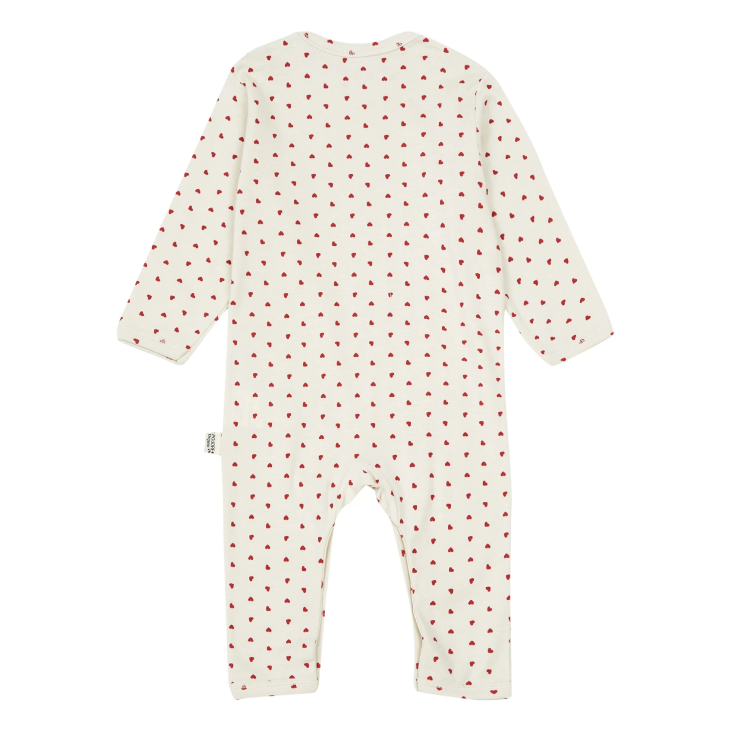 Sagebrush Organic Cotton Pyjamas Red Poudre Organic Fashion Baby 2 Sagebrush Organic Cotton Pyjamas Red Poudre Organic Fashion Baby - Image 2
