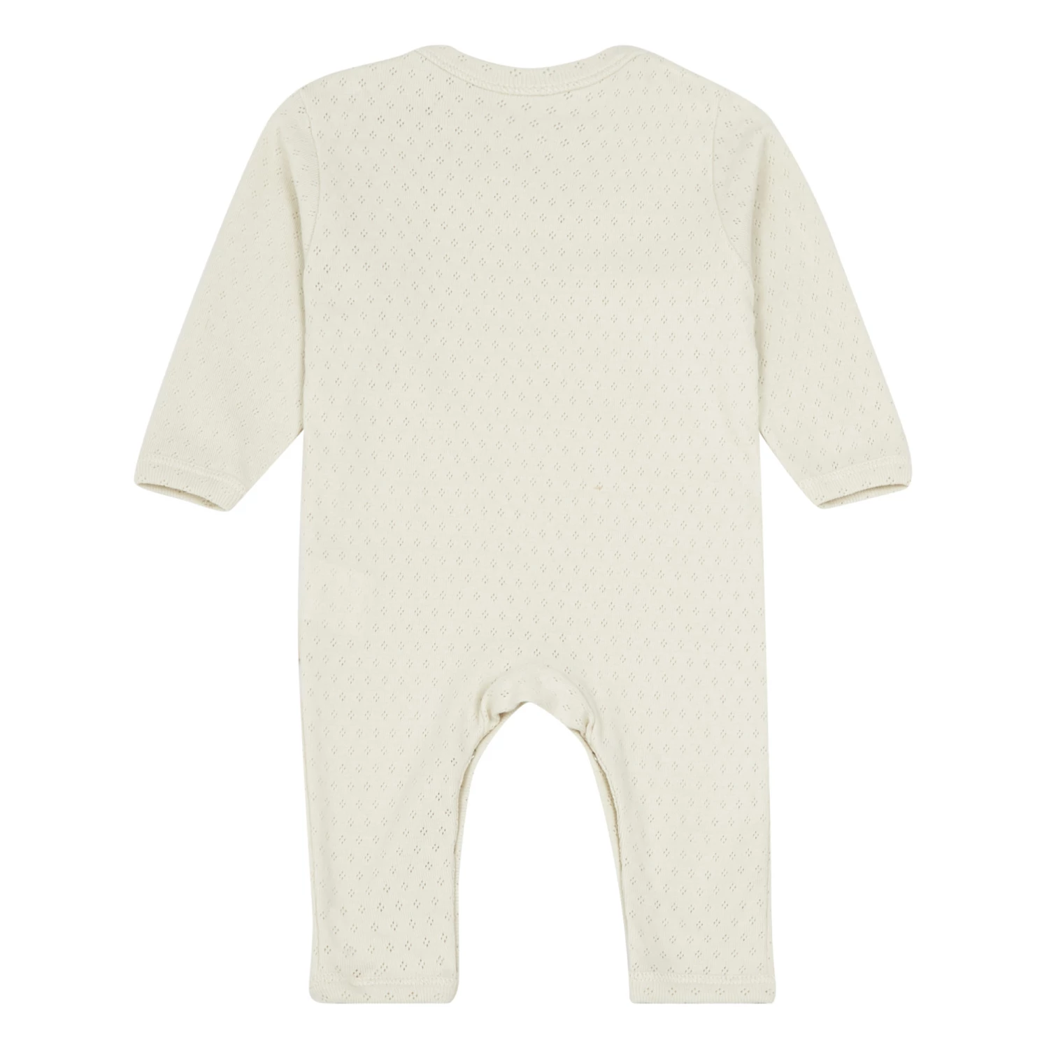 Sagebrush Organic Cotton Waffle Pyjamas Off white Poudre Organic Fashion Baby 2 Sagebrush Organic Cotton Waffle Pyjamas Off white Poudre Organic Fashion Baby - Image 2