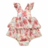 Salomé Organic Cotton Romper Ecru Louise Misha Fashion Baby
