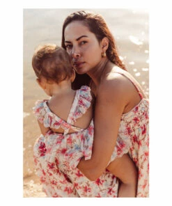 Salomé Organic Cotton Romper Ecru Louise Misha Fashion Baby -Baby Tops Elegant Store salom eacute organic cotton romper ecru louise misha fashion baby 3