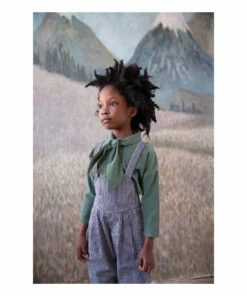 Salopette Rayée Imogen Striped Dungarees Blue Soor Ploom Fashion Baby, Children -Baby Tops Elegant Store salopette ray eacute e imogen striped dungarees blue soor ploom fashion baby children 2