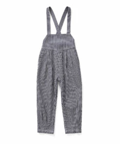 Salopette Rayée Imogen Striped Dungarees Blue Soor Ploom Fashion Baby, Children