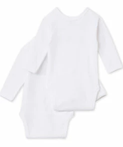 Set of 2 Crossover Baby Long Sleeve Bodysuits Organic Cotton White Petit Bateau Fashion Baby 5 Set of 2 Crossover Baby Long Sleeve Bodysuits Organic Cotton White Petit Bateau Fashion Baby -Baby Tops Elegant Store set of 2 crossover baby long sleeve bodysuits organic cottonset of 2 crossover baby long sleeve bodysuits organic cotton white petit bateau fashion baby 2
