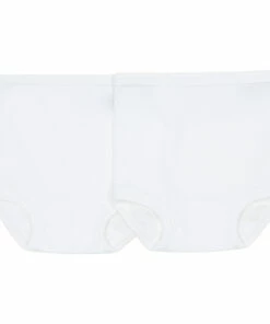 Set of 2 White Petit Bateau Fashion Baby