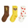 Set of 3 Organic Cotton Socks - Mini Rodini x E.T Capsule Yellow Mini Rodini Fashion Baby, Children