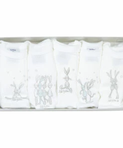 Set of 5 Crossbody Playsuits White Petit Bateau Fashion Baby 5 Set of 5 Crossbody Playsuits White Petit Bateau Fashion Baby -Baby Tops Elegant Store set of 5 crossbody playsuitsset of 5 crossbody playsuits white petit bateau fashion baby 2