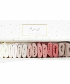 Set of 7 Socks Pink Bonpoint Fashion Baby
