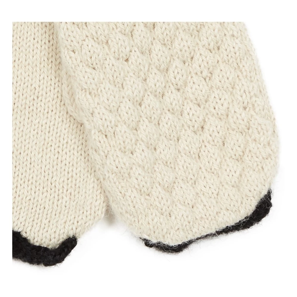 Sheep Alpaca Wool Baby Mittens Ecru Oeuf NYC Fashion Baby, Children 2 Sheep Alpaca Wool Baby Mittens Ecru Oeuf NYC Fashion Baby, Children - Image 2