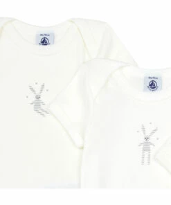 Short Sleeve Baby Bodysuits - Set of 5 White Petit Bateau Fashion Baby, Children -Baby Tops Elegant Store short sleeve baby bodysuits set of 5 white petit bateau fashion baby children 2