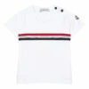 Short Sleeve T-Shirt White Moncler Fashion Baby, Children
