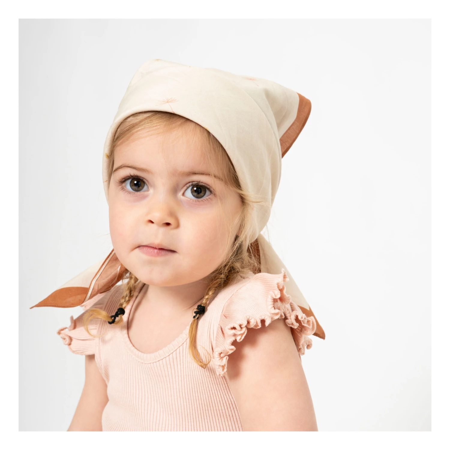 Silk Scarf Cream Minimalisma Fashion Baby 4 Silk Scarf Cream Minimalisma Fashion Baby - Image 4