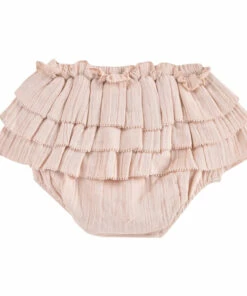 Simoune Cotton Muslin Bloomers Pale pink Louise Misha Fashion Baby -Baby Tops Elegant Store simoune cotton muslin bloomers pale pink louise misha fashion baby 5