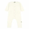 Soft Fleece Jumpsuit Ecru Bonton Fashion Baby