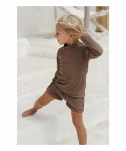 Sol Anti-UV T-shirt Brown Illoura the Label Fashion Baby, Children