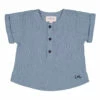Solal Striped Kurta Shirt Blue Louis Louise Fashion Baby, Children
