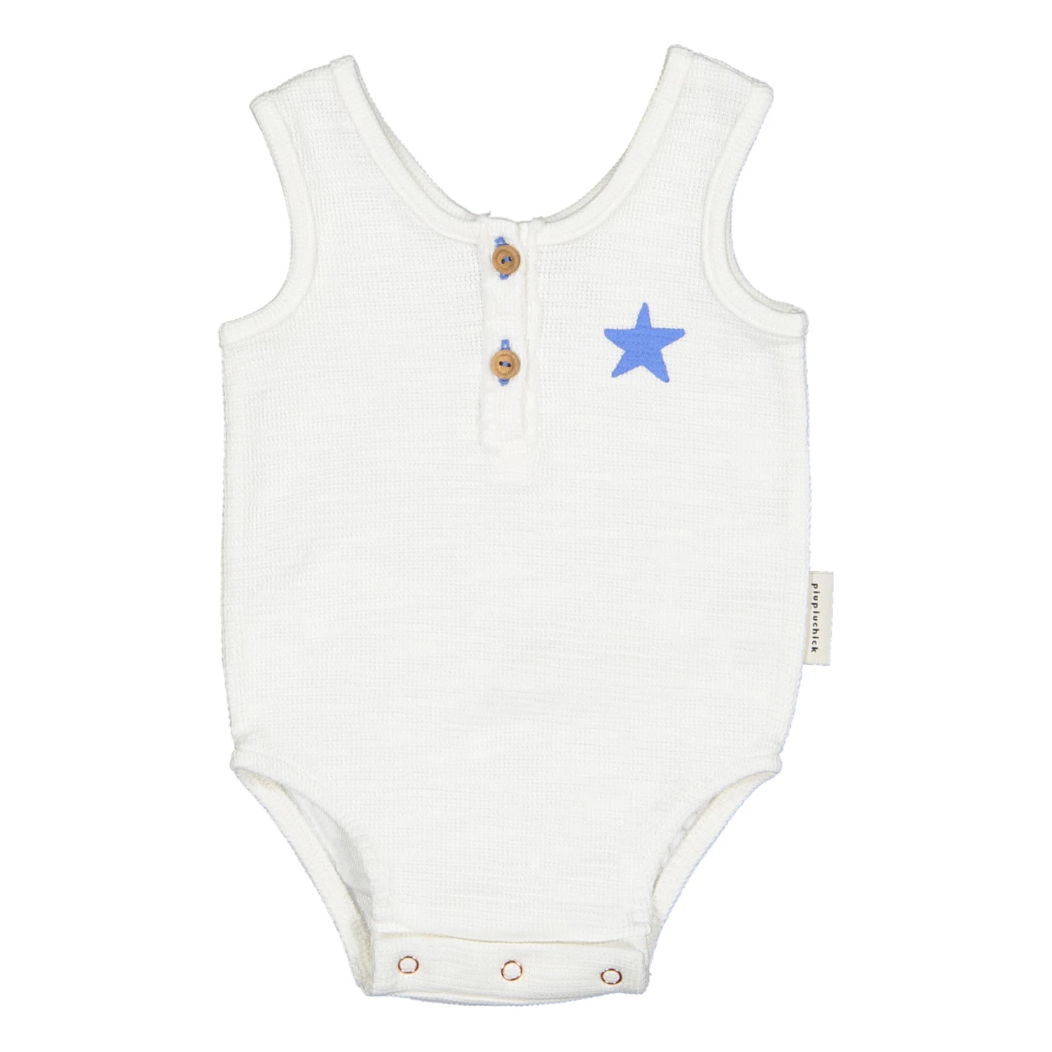 Star Babygrow White Piupiuchick Fashion Baby 1 Star Babygrow White Piupiuchick Fashion Baby
