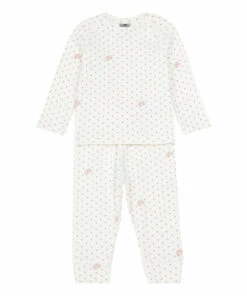 Star Crop Top + Leggings Pale pink Bonton Fashion Baby