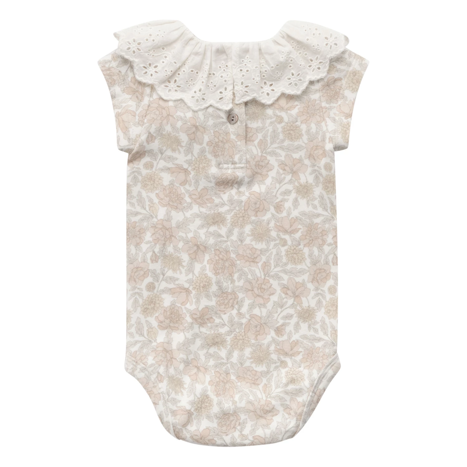 Stelia Baby Bodysuit Pale pink Louisiella Fashion Baby 2 Stelia Baby Bodysuit Pale pink Louisiella Fashion Baby - Image 2