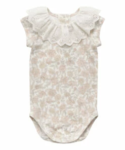 Stelia Baby Bodysuit Pale pink Louisiella Fashion Baby