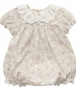 Stelia Romper Pale pink Louisiella Fashion Baby