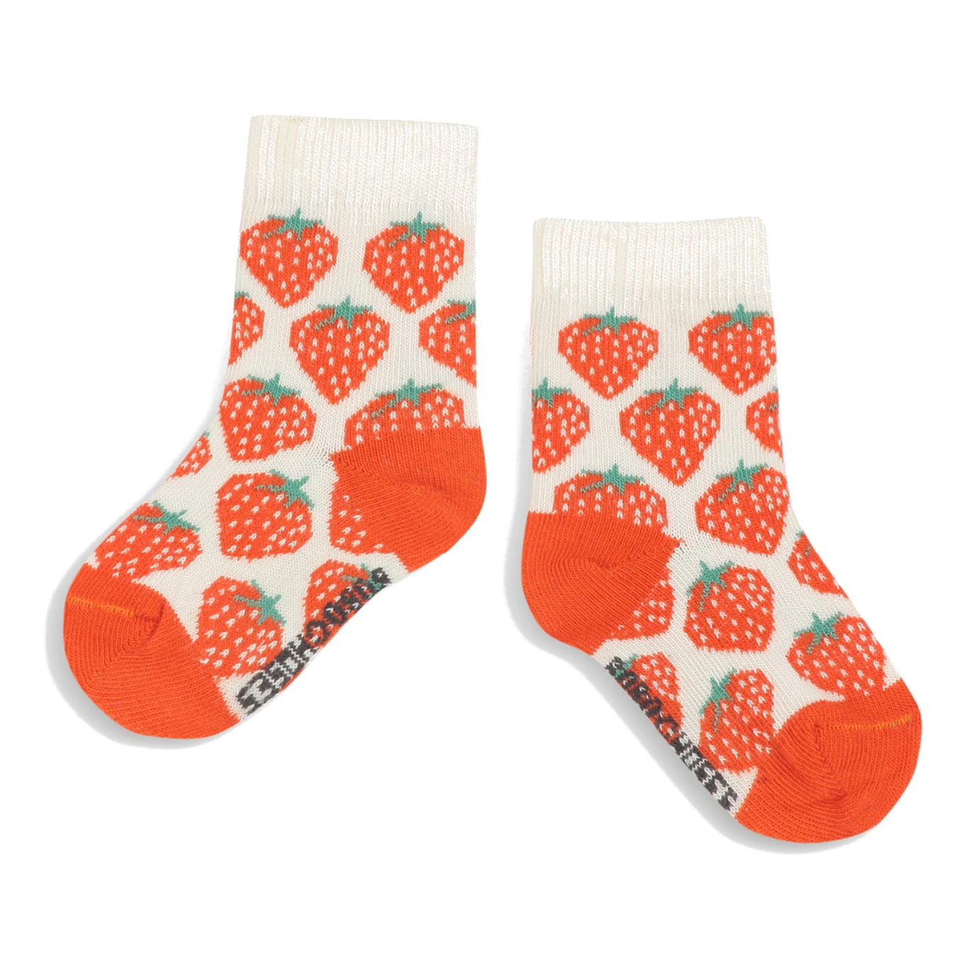 Strawberry Baby Socks Ecru Bobo Choses Fashion Baby 1 Strawberry Baby Socks Ecru Bobo Choses Fashion Baby