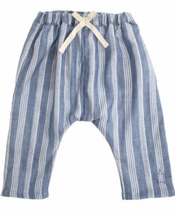 Striped Harem Pants Blue Tocoto Vintage Fashion Baby