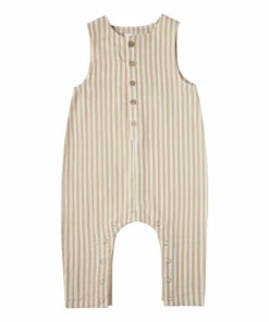 Striped Jumpsuit Yellow Rylee + Cru Fashion Baby, Children