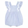 Striped Romper Light blue Tartine et Chocolat Fashion Baby