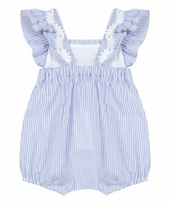 Striped Romper Light blue Tartine et Chocolat Fashion Baby 7 Striped Romper Light blue Tartine et Chocolat Fashion Baby -Baby Tops Elegant Store striped romper light blue tartine et chocolat fashion baby 3