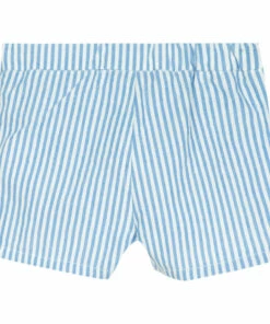 Striped Shorts Blue Tartine et Chocolat Fashion Baby -Baby Tops Elegant Store striped shorts blue tartine et chocolat fashion baby 2