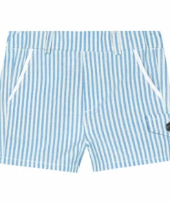 Striped Shorts Blue Tartine et Chocolat Fashion Baby