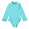 Suffer Anti-UV Jumpsuit Turquoise Lison Paris Fashion Baby
