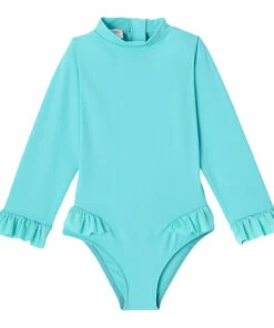 Suffer Anti-UV Jumpsuit Turquoise Lison Paris Fashion Baby