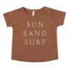 Sun Sand Surf T-Shirt Ochre Rylee + Cru Fashion Baby, Children