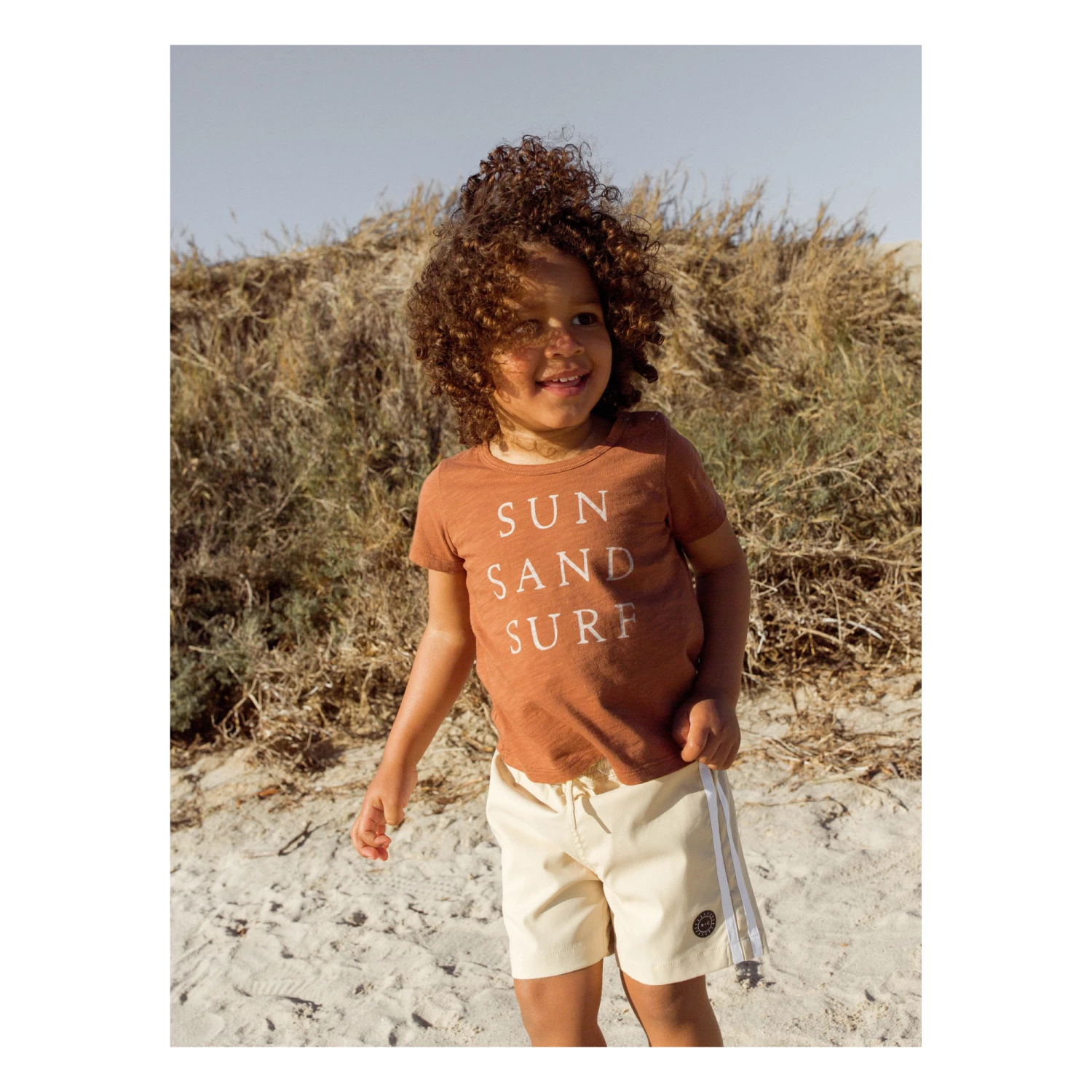 Sun Sand Surf T-Shirt Ochre Rylee + Cru Fashion Baby, Children 3 Sun Sand Surf T-Shirt Ochre Rylee + Cru Fashion Baby, Children - Image 3
