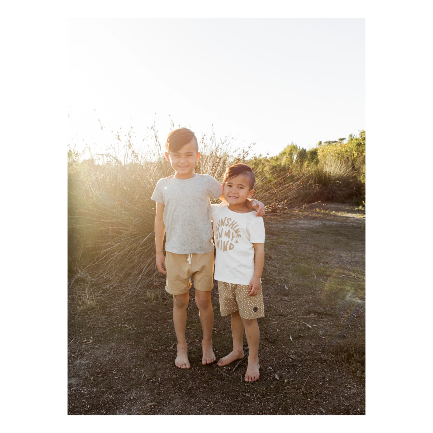 Sunshine On My Mind T-Shirt Off white Rylee + Cru Fashion Baby, Children 3 Sunshine On My Mind T-Shirt Off white Rylee + Cru Fashion Baby, Children - Image 3