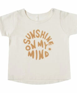 Sunshine On My Mind T-Shirt Off white Rylee + Cru Fashion Baby, Children