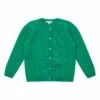 Sutera Merino Wool Cardigan Green Caramel Fashion Baby, Children