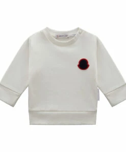 Sweatshirt White Moncler Fashion Baby