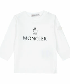 T-shirt White Moncler Fashion Baby
