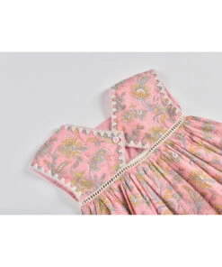 Tapalpa Organic Cotton Dress Pink Louise Misha Fashion Baby, Children -Baby Tops Elegant Store tapalpa organic cotton dress pink louise misha fashion baby children 4