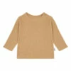 Tarragon Organic Cotton Waffle Sweatshirt Camel Poudre Organic Fashion Baby
