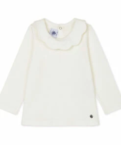 Telma Blouse White Petit Bateau Fashion Baby