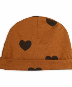 Tencel Beanie Brown Mini Rodini Fashion Baby -Baby Tops Elegant Store tencel beanie brown mini rodini fashion baby 2