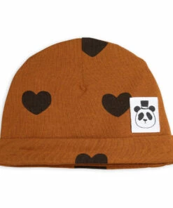 Tencel Beanie Brown Mini Rodini Fashion Baby