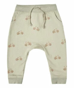 Terry Bike Trousers Green water Rylee + Cru Fashion Baby, Children