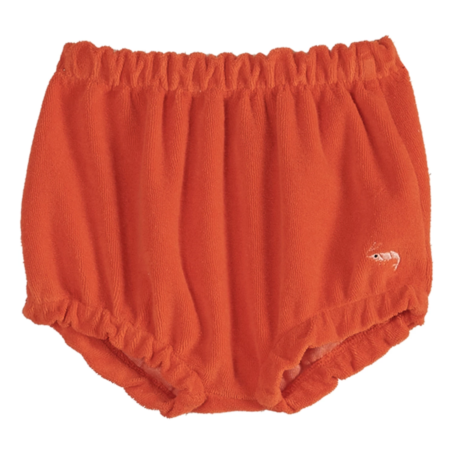 Terry Cloth Bloomers Red Emile et Ida Fashion Baby 1 Terry Cloth Bloomers Red Emile et Ida Fashion Baby
